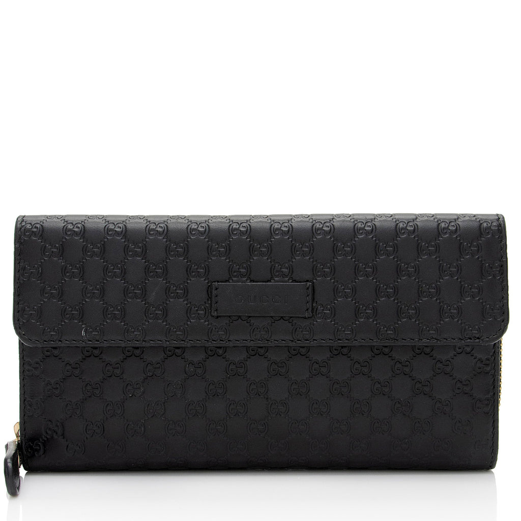 Gucci Microguccissima Leather Continental Flap Wallet (SHF-G2wwZB)