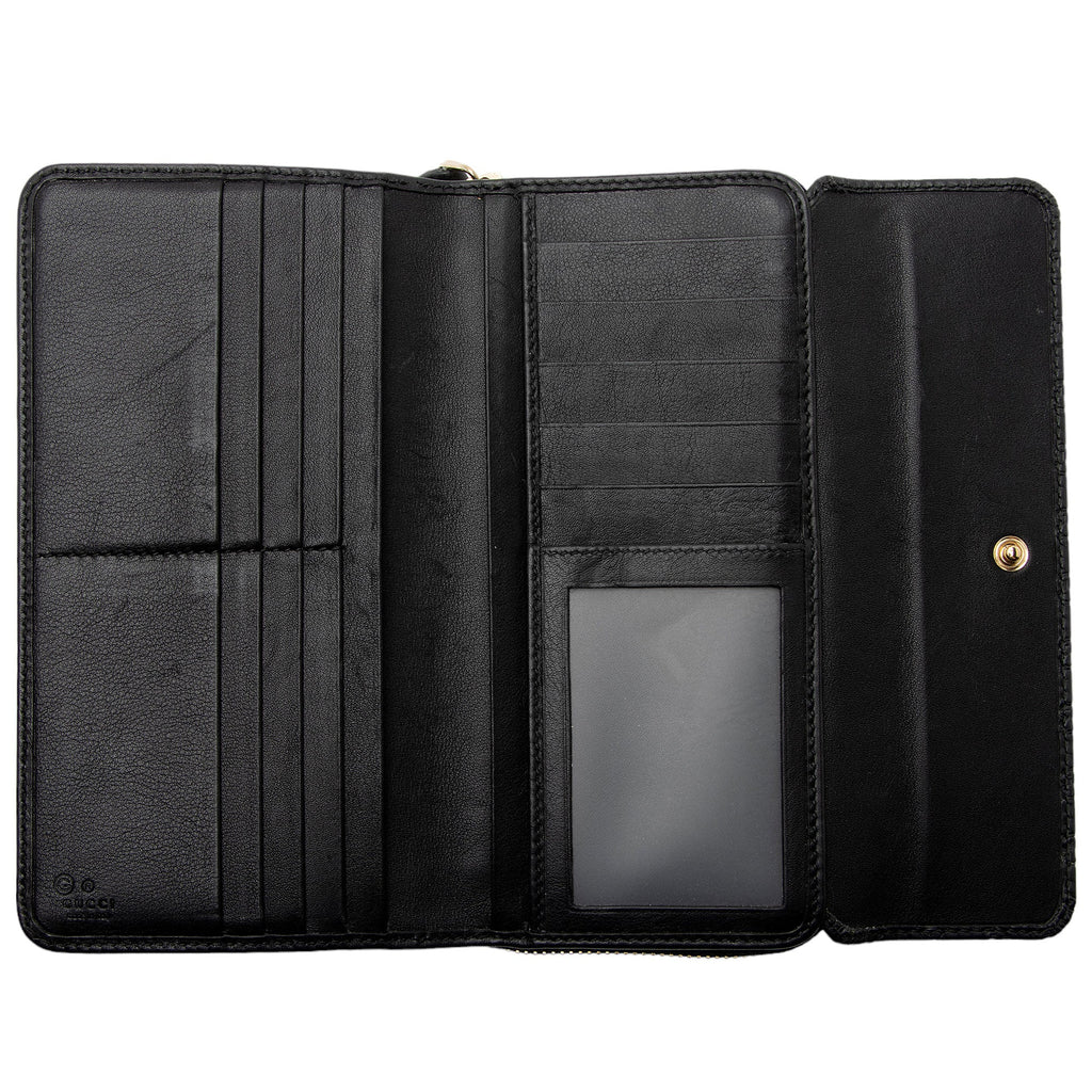 Gucci Microguccissima Leather Continental Flap Wallet (SHF-G2wwZB)