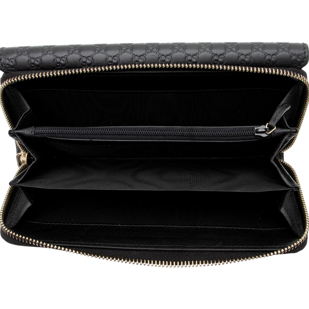 Gucci Microguccissima Leather Continental Flap Wallet