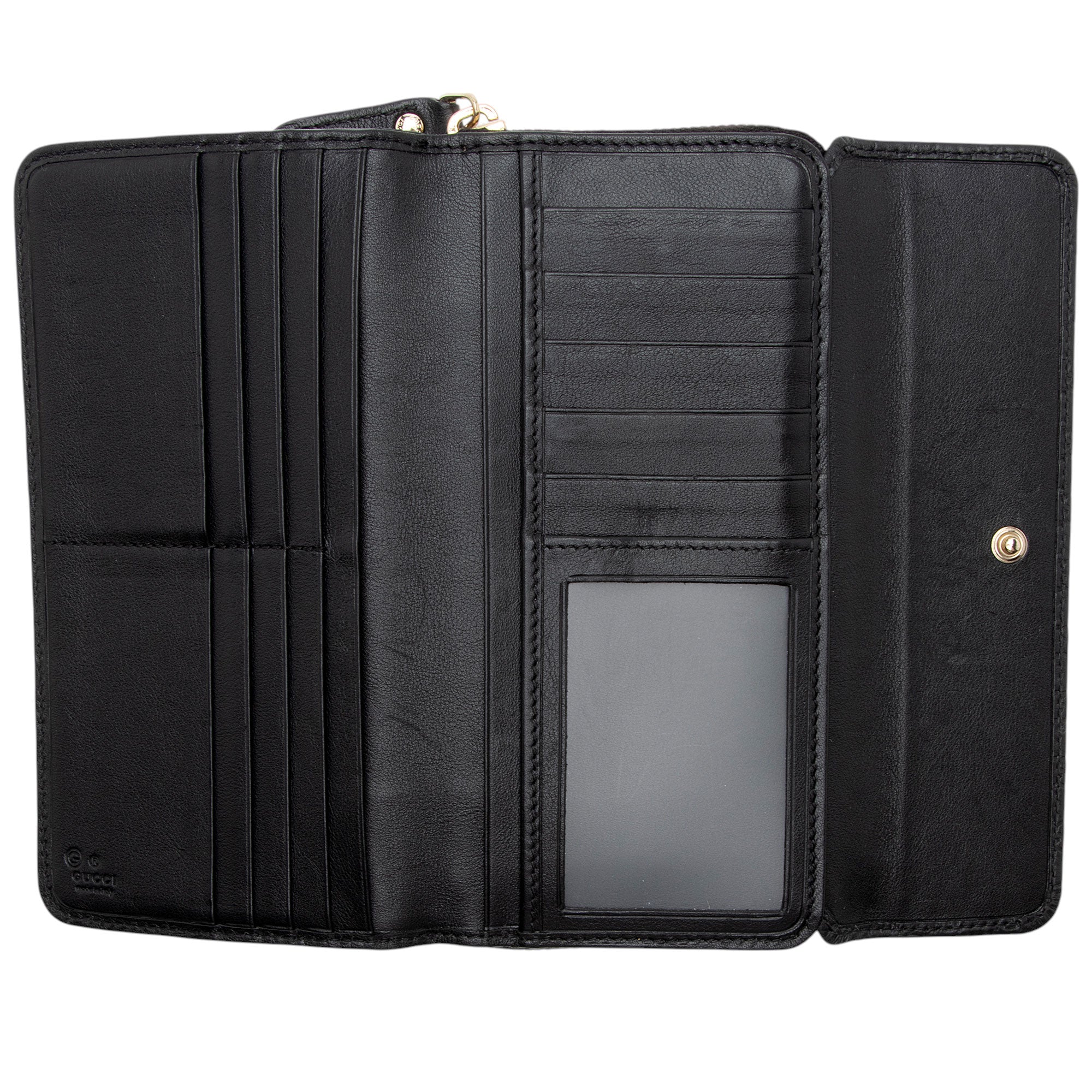 Gucci Microguccissima Leather Continental Flap Wallet