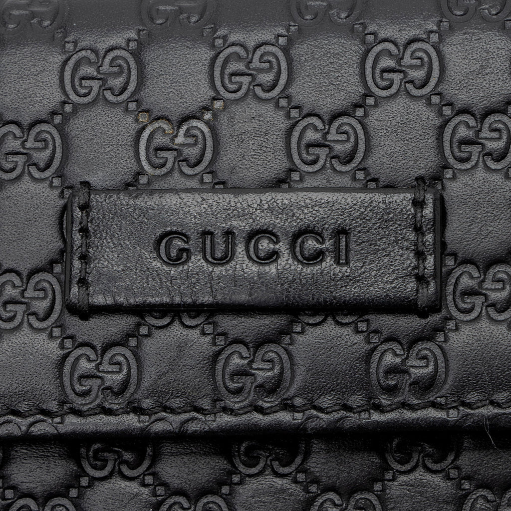 Gucci Microguccissima Leather Continental Flap Wallet