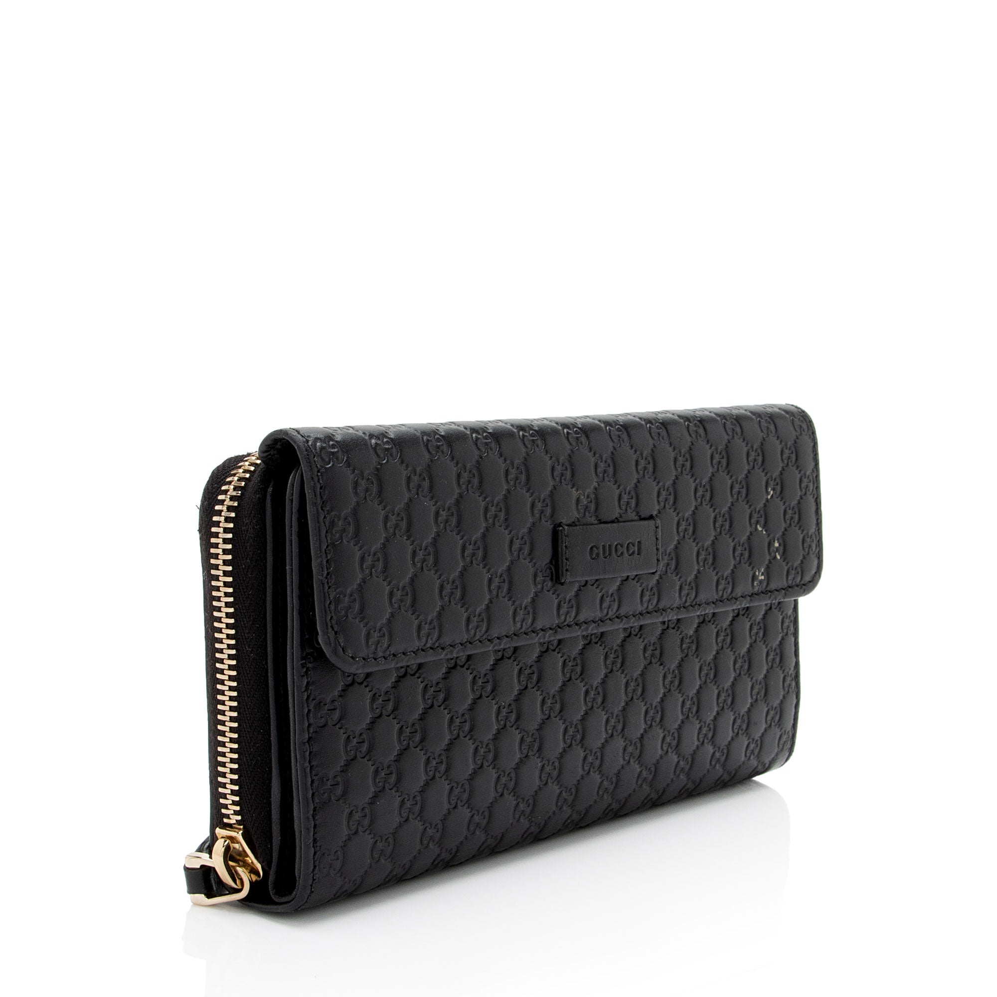Gucci Microguccissima Leather Continental Flap Wallet