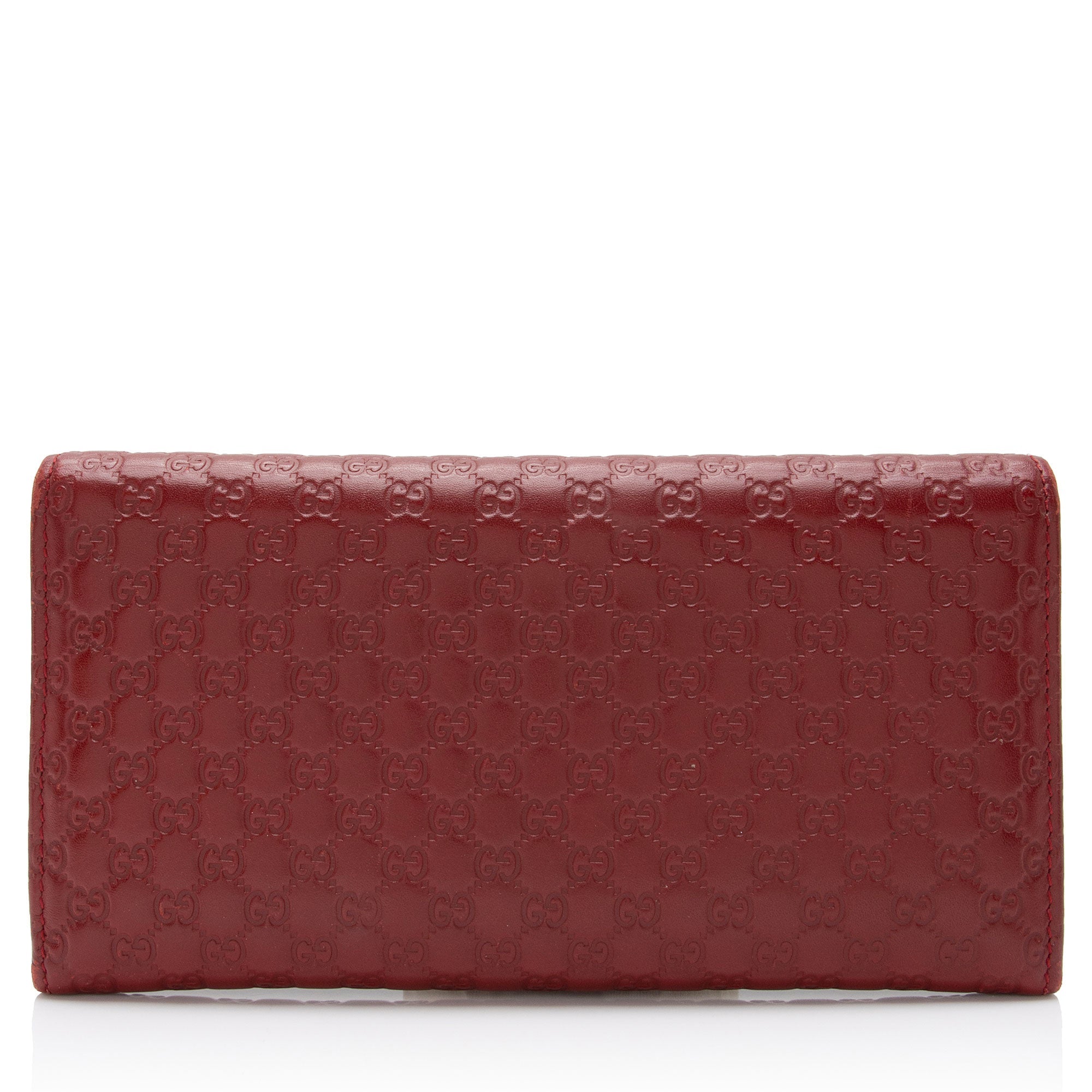 Gucci Microguccissima Leather Continental Wallet (SHF-HTbnJO)