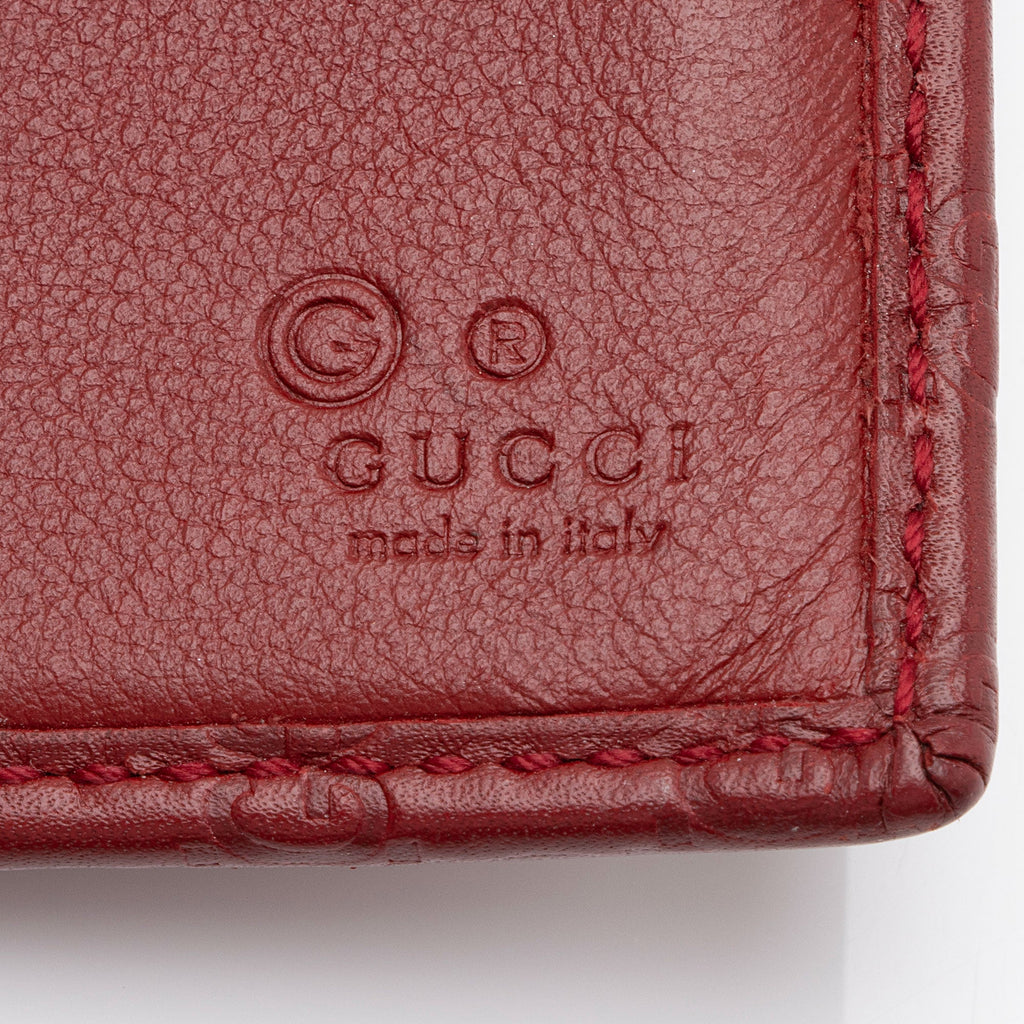 Gucci Microguccissima Leather Continental Wallet (SHF-HTbnJO)