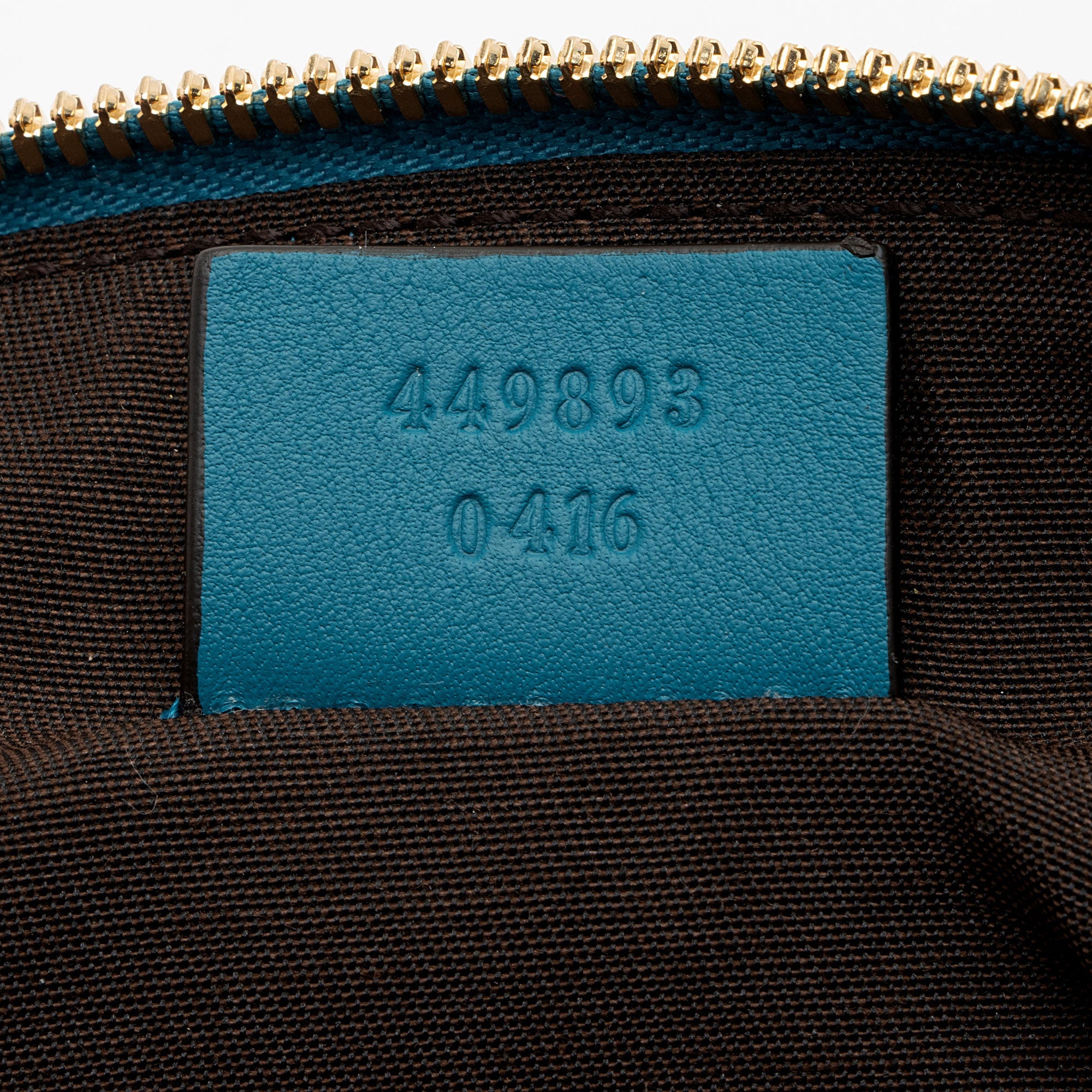 Gucci Microguccissima Leather Cosmetic Case (SHF-JCZ6DO)