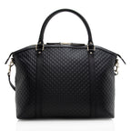 Gucci Microguccissima Leather Dome Large Satchel (SHF-19602)