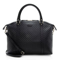 Gucci Microguccissima Leather Dome Large Satchel (SHF-19602)