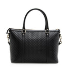 Gucci Microguccissima Leather Zip Top Tote (SHF-20350)