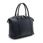 Gucci Microguccissima Leather Dome Medium Satchel (SHF-22740)