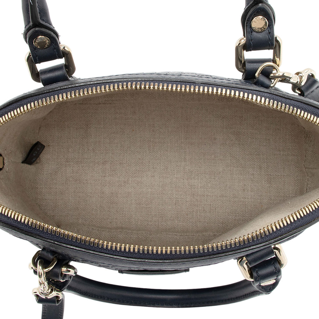 Gucci Microguccissima Leather Dome Small Satchel (SHF-CcWcTN)