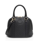 Gucci Microguccissima Leather Dome Small Satchel (SHF-54T71U)