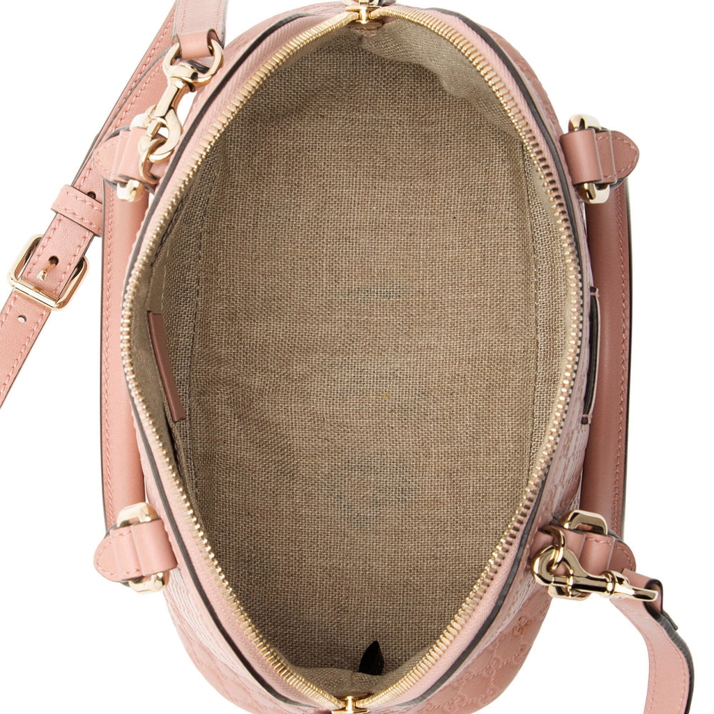 Gucci Microguccissima Leather Dome Small Satchel