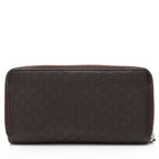 Gucci Microguccissima Leather Double Zip Around Large Organizer Wallet (SHF-EIQfg7)