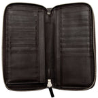 Gucci Microguccissima Leather Double Zip Around Large Organizer Wallet (SHF-EIQfg7)
