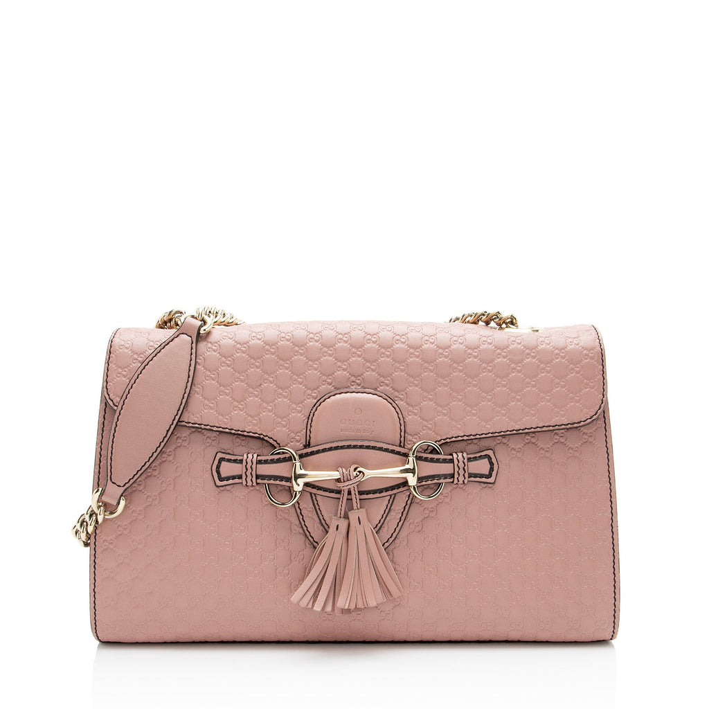 Gucci Microguccissima Leather Emily Medium Shoulder Bag