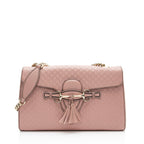 Gucci Microguccissima Leather Emily Medium Shoulder Bag