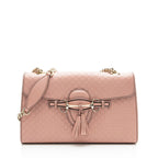 Gucci Microguccissima Leather Emily Medium Shoulder Bag