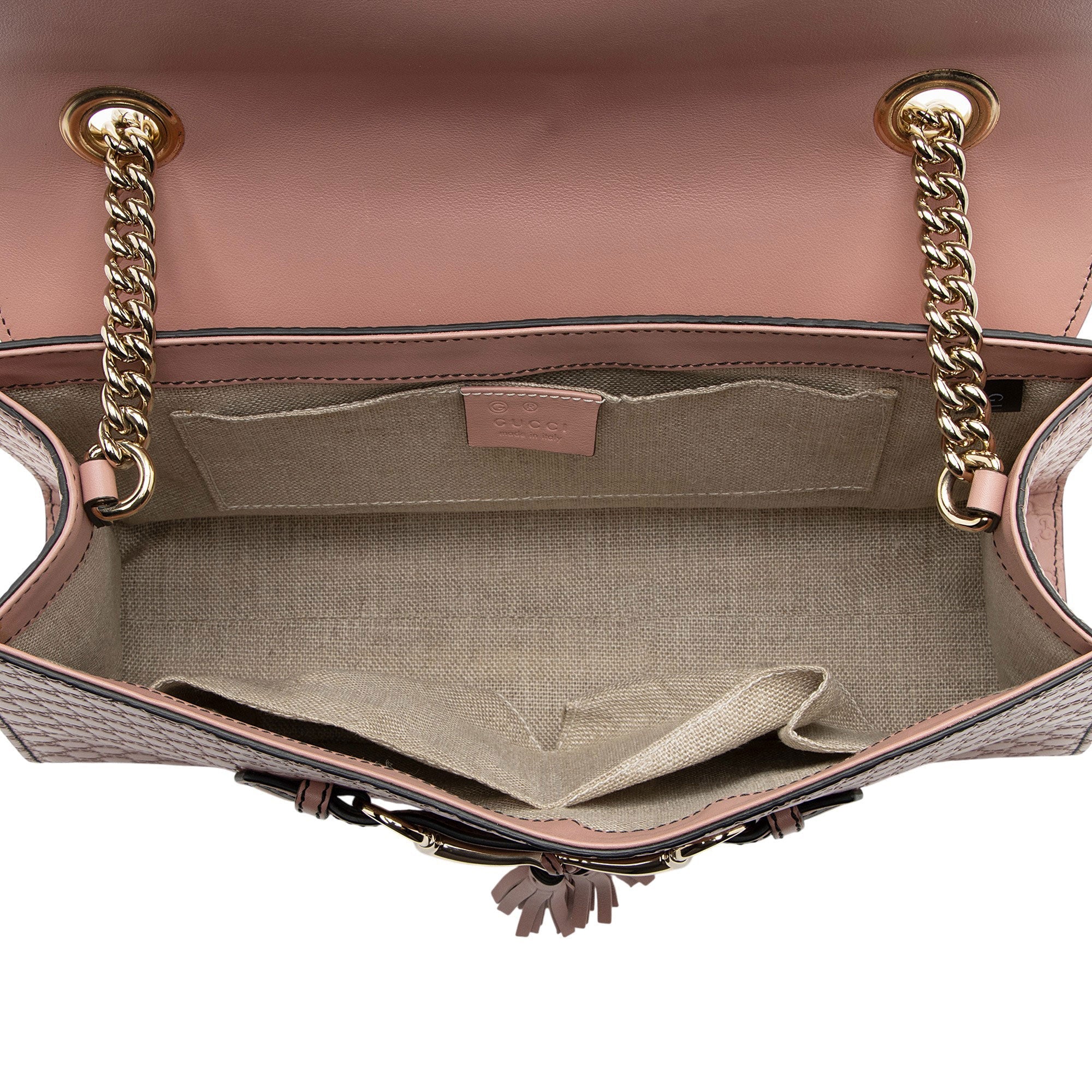 Gucci Microguccissima Leather Emily Medium Shoulder Bag