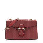 Gucci Microguccissima Leather Emily Medium Shoulder Bag
