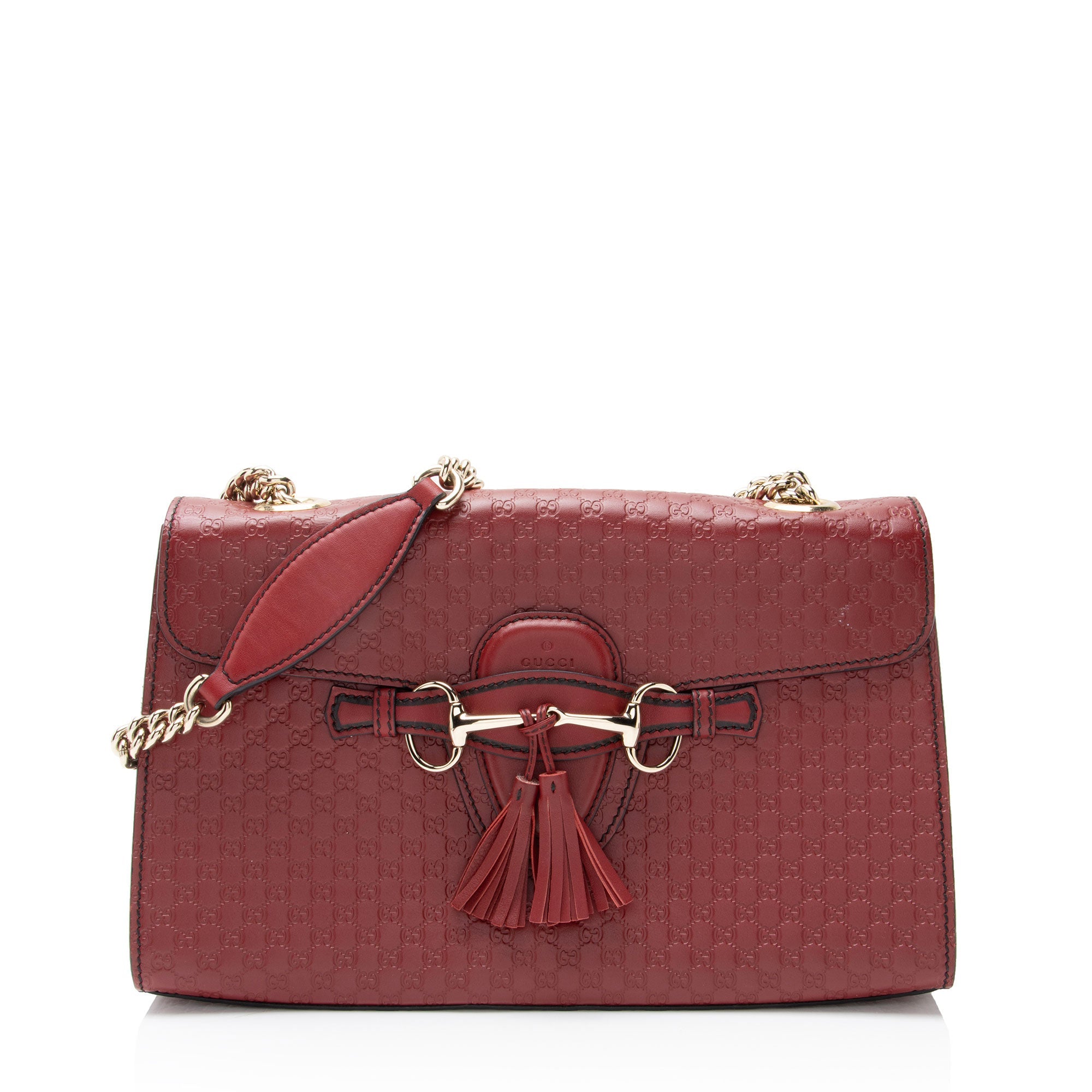 Gucci Microguccissima Leather Emily Medium Shoulder Bag
