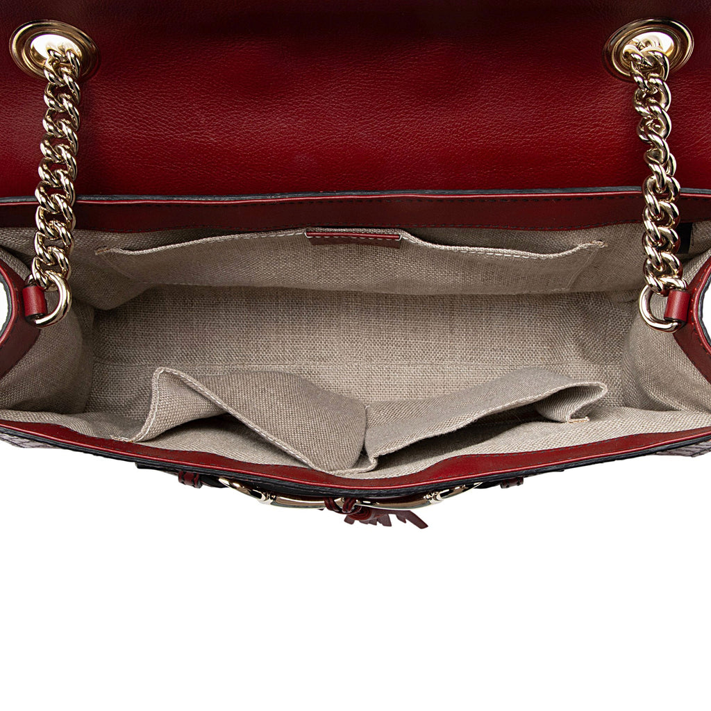 Gucci Microguccissima Leather Emily Medium Shoulder Bag