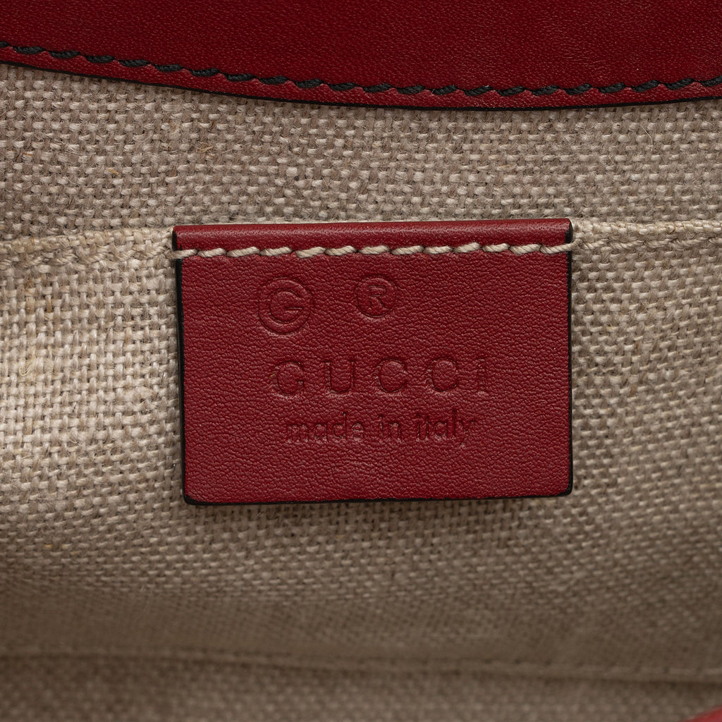 Gucci Microguccissima Leather Emily Mini Shoulder Bag (SHF-OuTAcx)