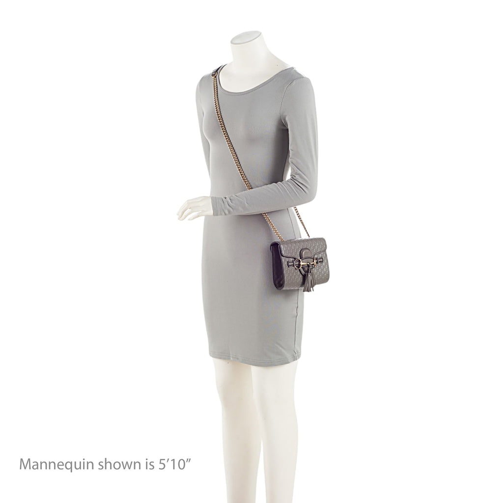 Gucci Microguccissima Leather Emily Mini Shoulder Bag