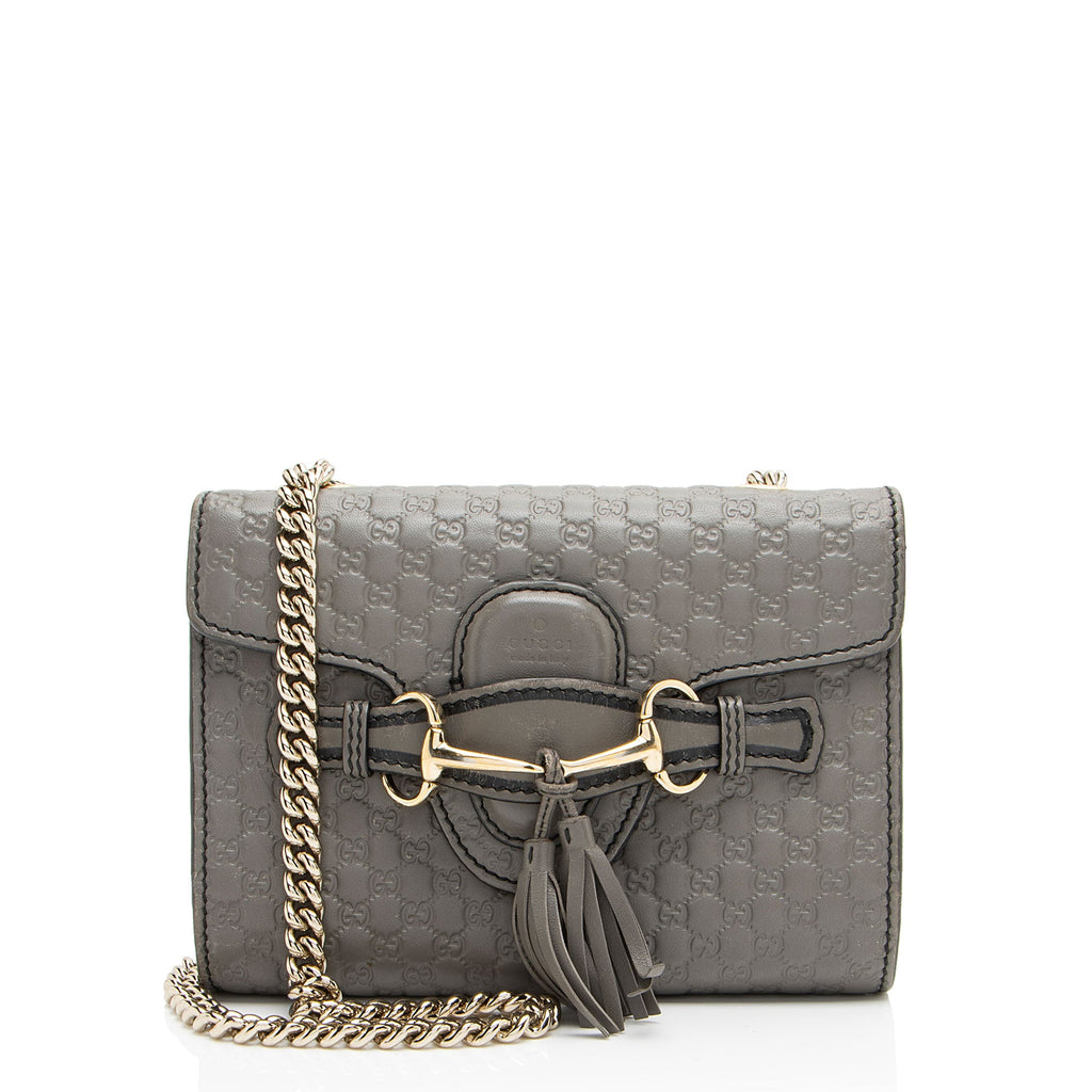 Gucci Microguccissima Leather Emily Mini Shoulder Bag