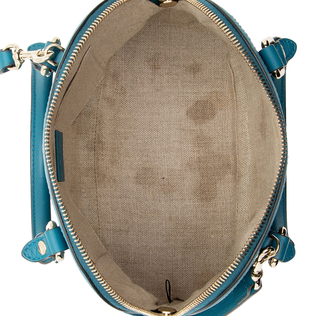 Gucci Microguccissima Leather Dome Small Satchel