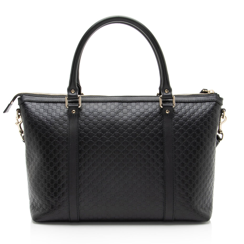 Gucci Microguccissima Leather Joy Medium Zip Tote