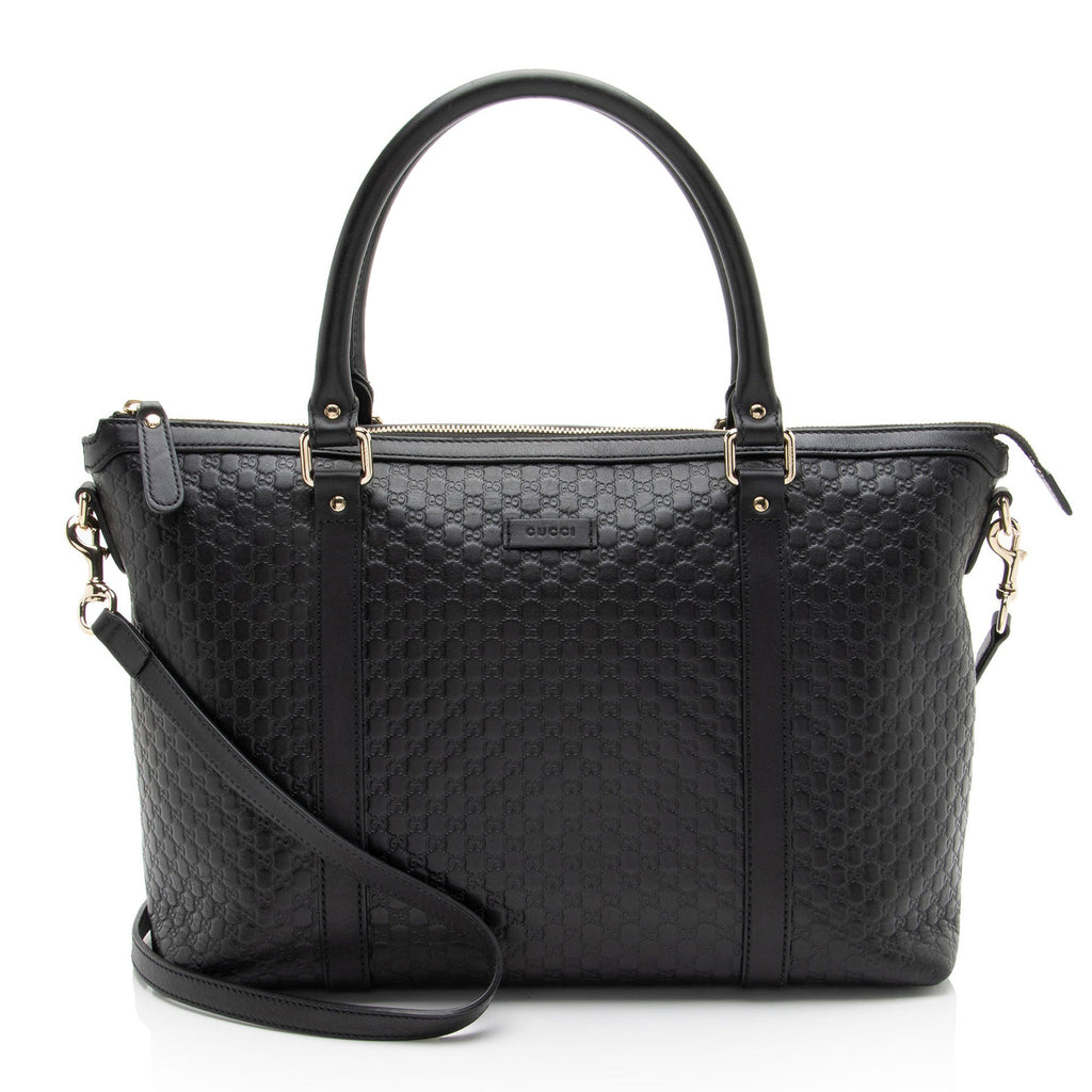 Gucci Microguccissima Leather Joy Medium Zip Tote