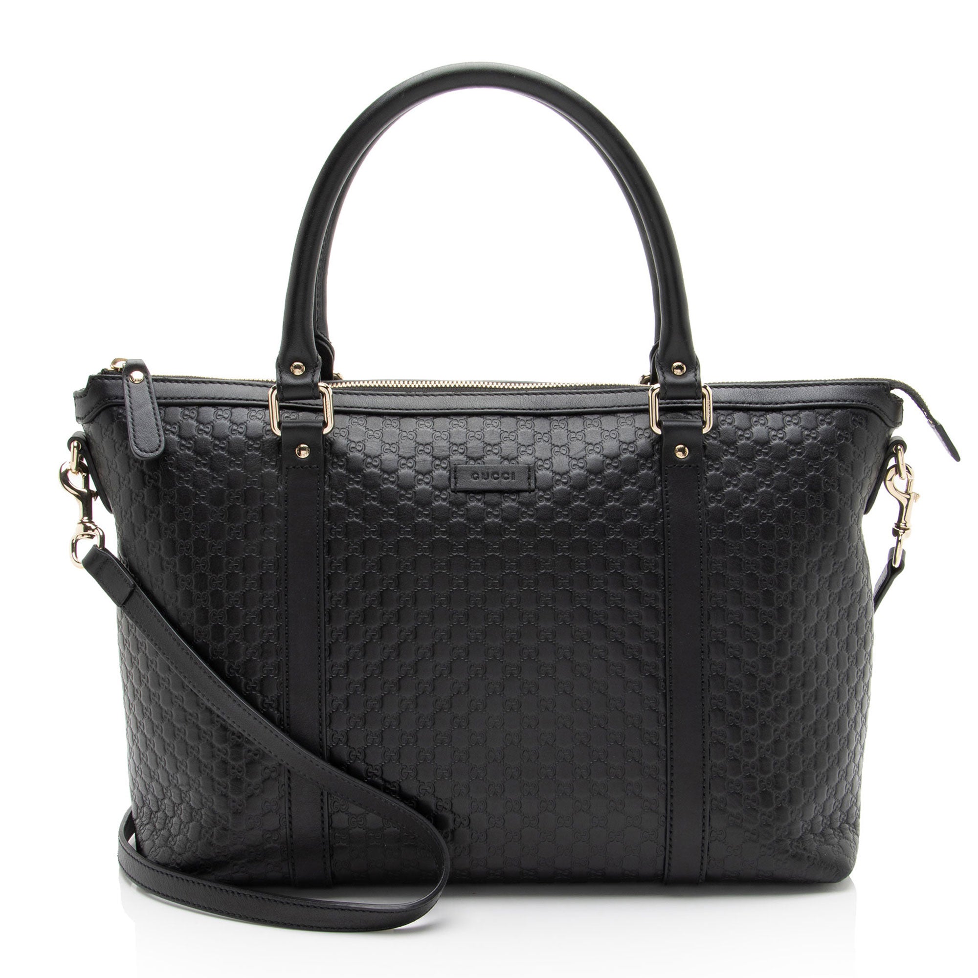 Gucci Microguccissima Leather Joy Medium Zip Tote