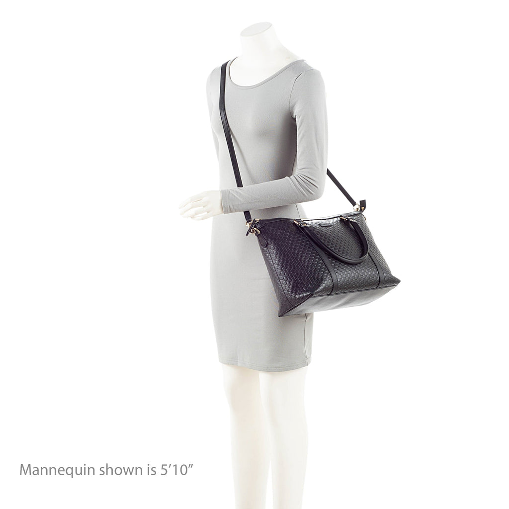 Gucci Microguccissima Leather Joy Medium Zip Tote
