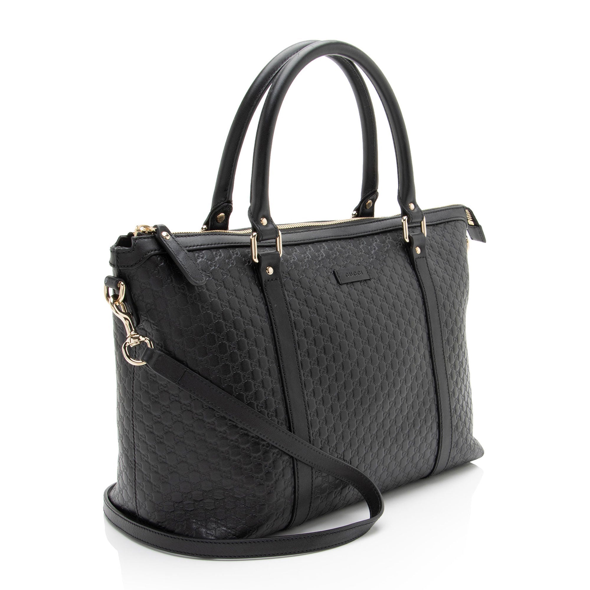 Gucci Microguccissima Leather Joy Medium Zip Tote
