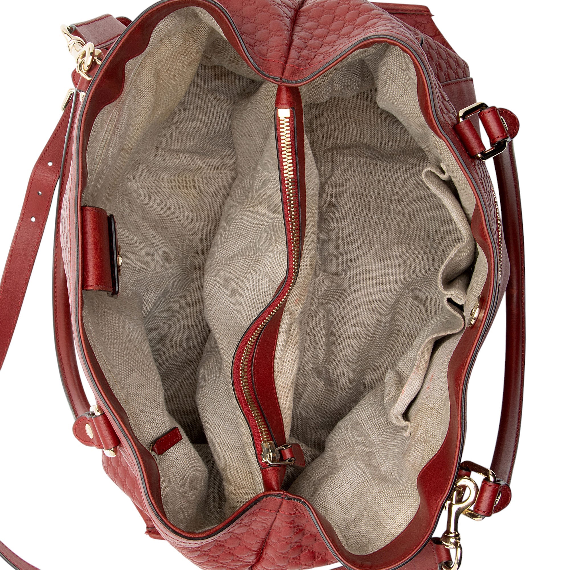 Gucci Microguccissima Leather Joy Pocket Large Tote