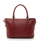 Gucci Microguccissima Leather Joy Small Zip Tote