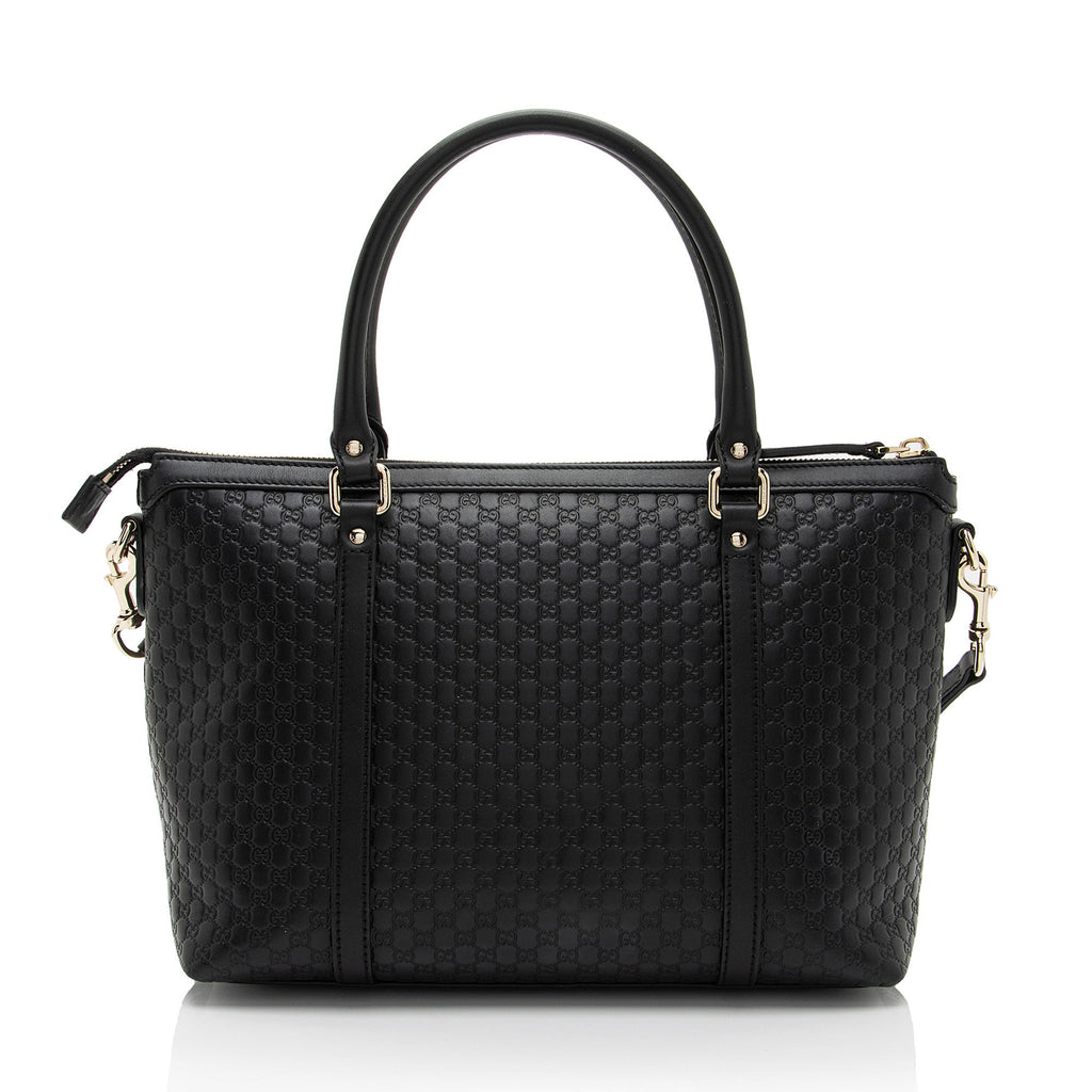 Gucci Microguccissima Leather Joy Small Zip Tote (SHF-TjfjYX)