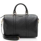 Gucci Microguccissima Leather Medium Boston Bag