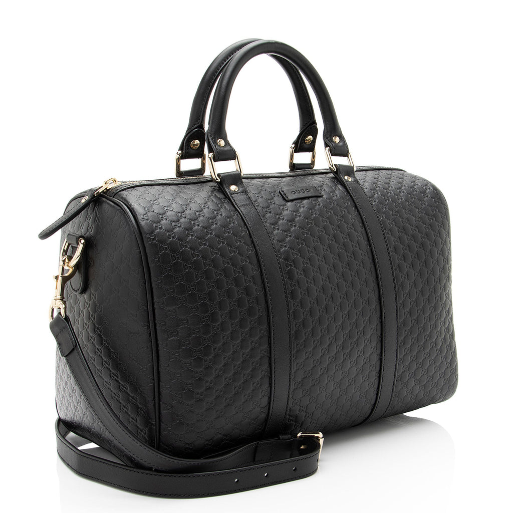 Gucci Microguccissima Leather Medium Boston Bag