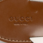 Gucci Microguccissima Leather Gladiator Sandals - Size 11 / 41 (SHF-eghKbe)