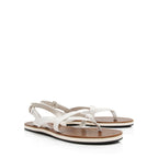 Gucci Microguccissima Leather Gladiator Sandals - Size 11 / 41 (SHF-eghKbe)
