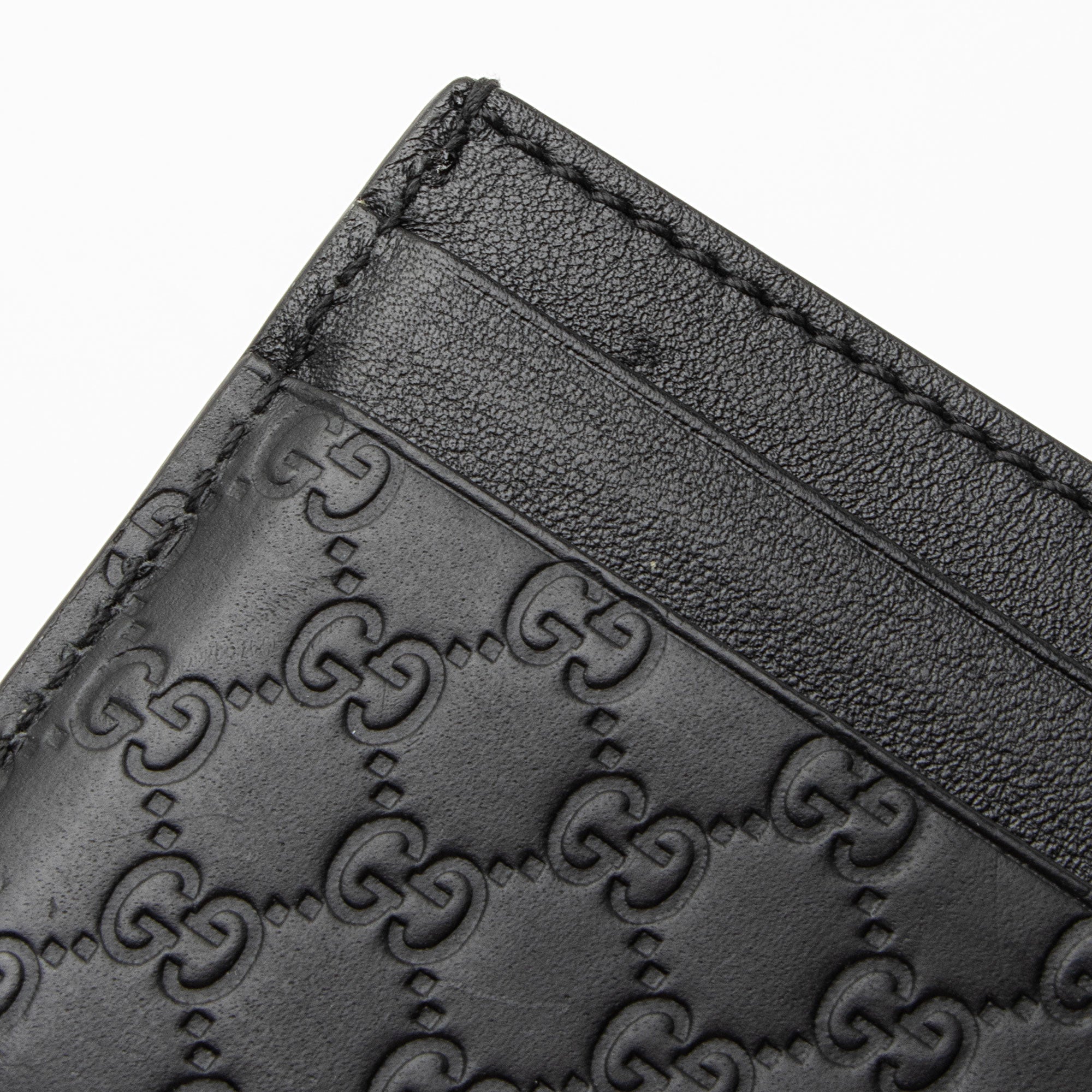 Gucci Microguccissima Leather Signature Card Case (SHF-u5SiRO)