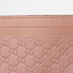 Gucci Microguccissima Leather Signature Card Case (SHF-TNzQu6)