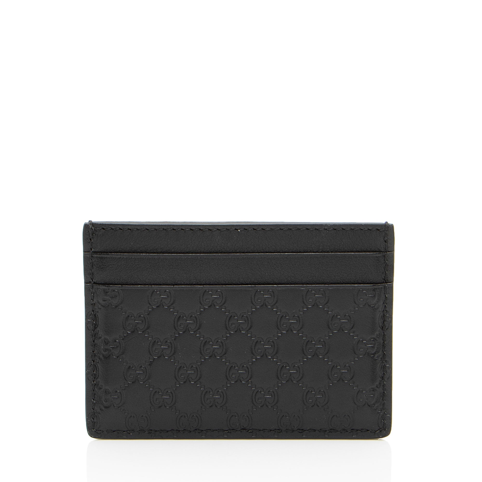 Gucci Microguccissima Leather Signature Card Case (SHF-ZzOzGb)