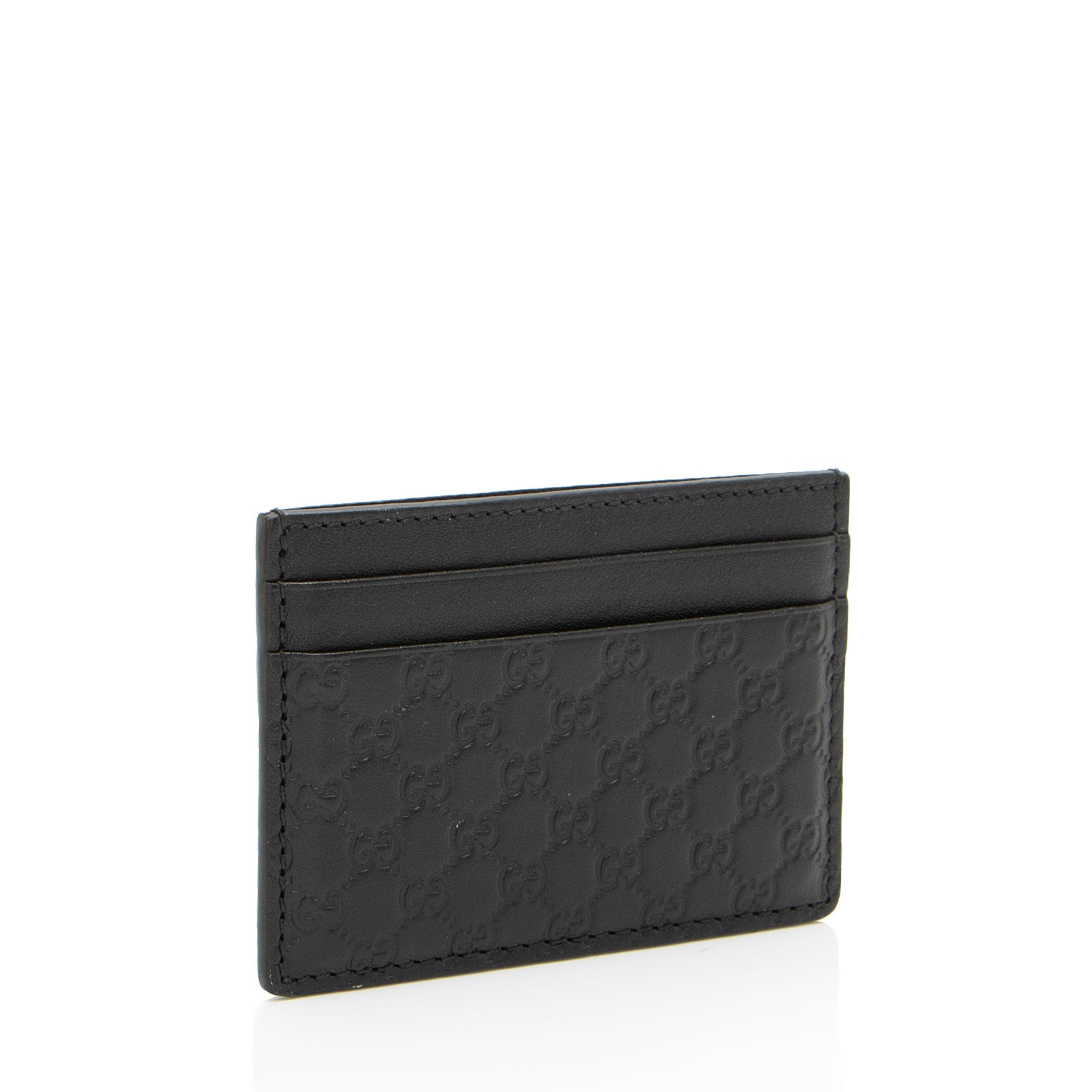 Gucci Microguccissima Leather Signature Card Case (SHF-ZzOzGb)