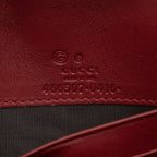 Gucci Microguccissima Leather Wallet Crossbody Bag (SHF-PRTFwh)