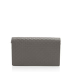 Gucci Microguccissima Leather Wallet Crossbody (SHF-XieKjF)