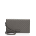 Gucci Microguccissima Leather Wallet Crossbody (SHF-XieKjF)