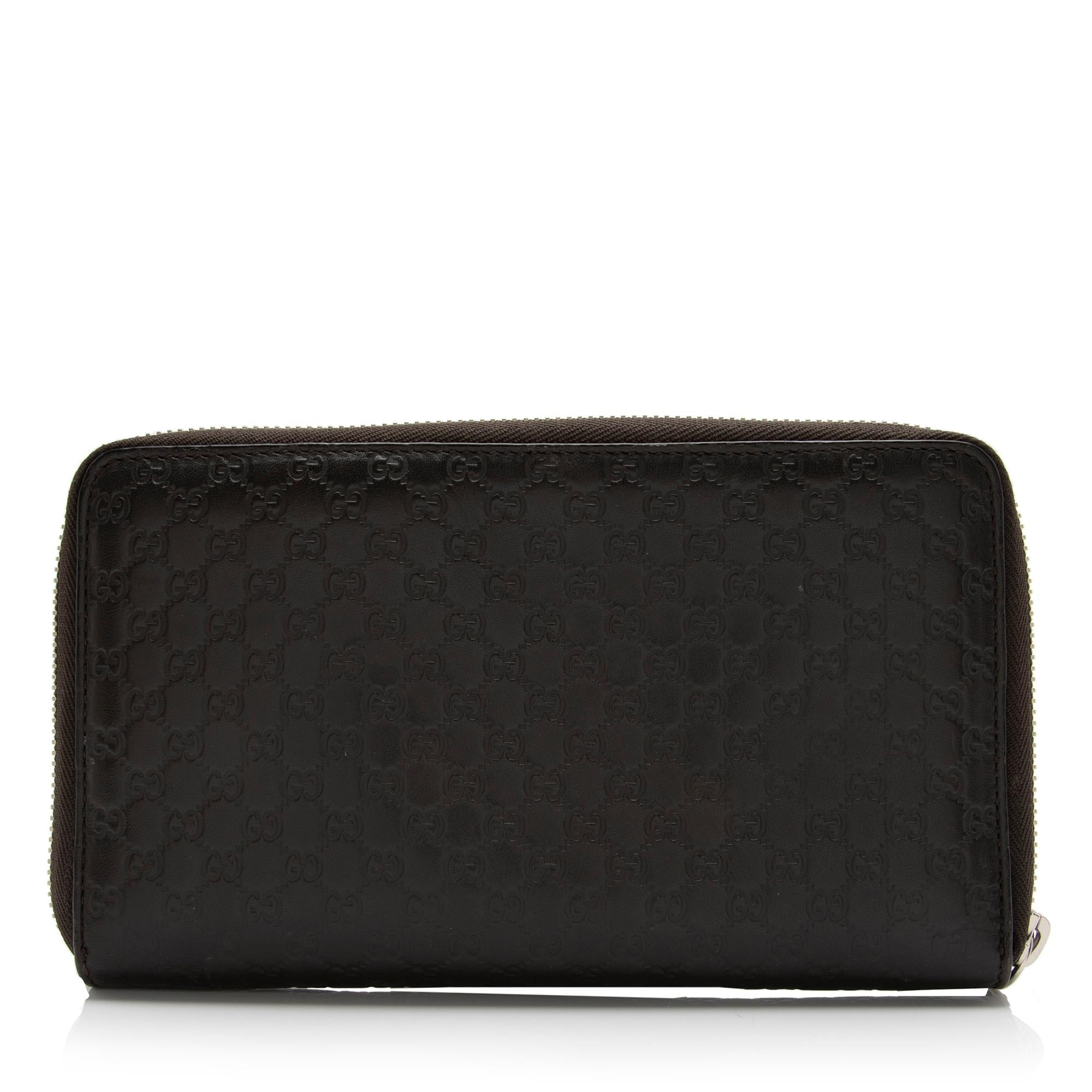 Gucci Microguccissima Leather Zip Around Large Organizer Wallet (SHF-34gpn9)