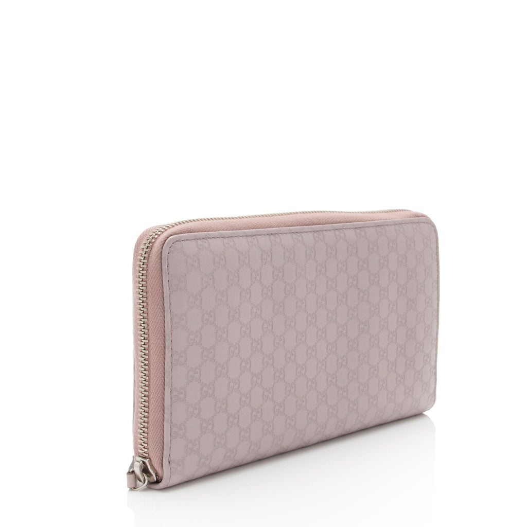 Gucci Microguccissima Leather Zip Around Large Organizer Wallet (SHF-1Hcvqk)